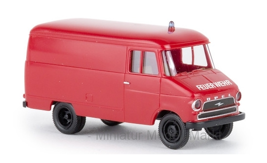 Brekina 35628 Opel Blitz Kasten A, Feuerwehr, 1959 1:87