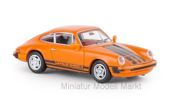 Brekina 16317 Porsche 911 G, orange, TD, 1976 1:87
