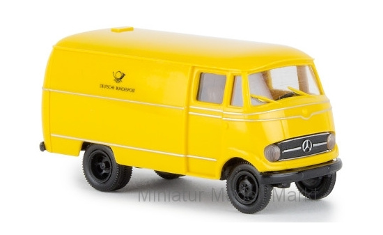 Brekina 36039 Mercedes L 319 Kasten, Deutsche Bundespost, mit Schiebetüren, 1955 - Vorbestellung 1:87