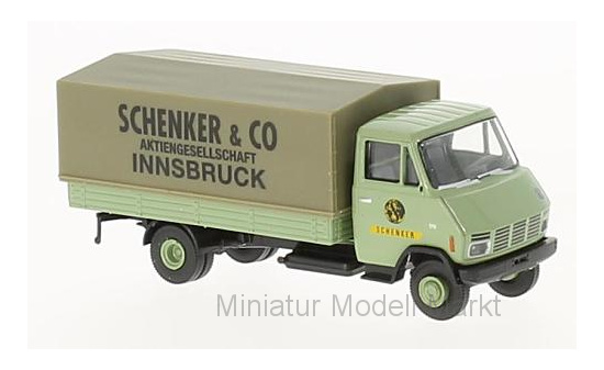 Brekina 37722-A Steyr 590, Schenker Österreich, Pritsche Plane 1:87