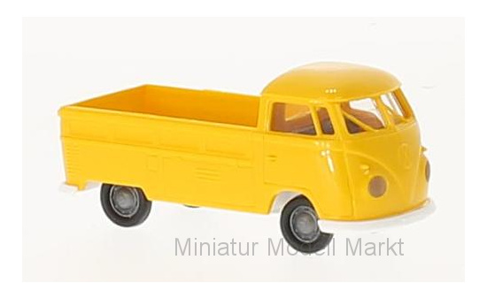 Brekina 32958ge VW T1b, gelb, Pritsche 1:87