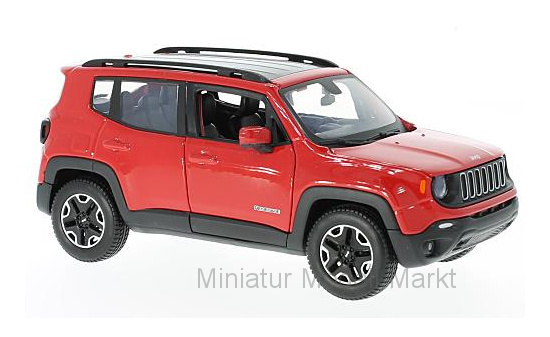 Maisto 31282RED Jeep Renegade, rot 1:24