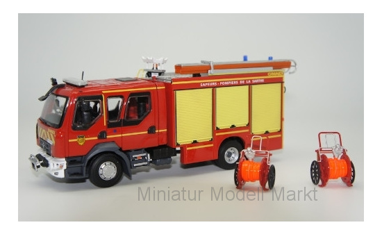 Eligor 116288 Renault D15 FPTSR GIMAEX SDIS 72, Sapeurs Pompiers De La Sarthe, Feuerwehr (F) 1:43