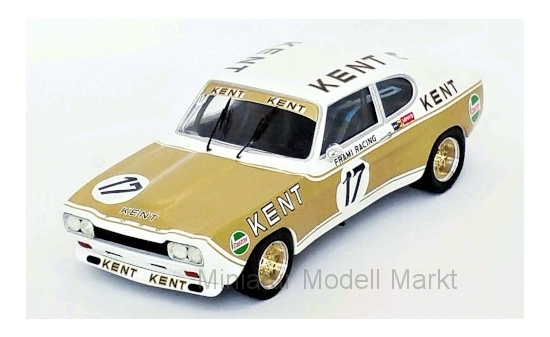 Trofeu RRDE24 Ford Capri MK I RS 2600, No.17, Kent, ETCC, Nürburgring, K.Fritzinger/J-C.Franck, 1972 1:43