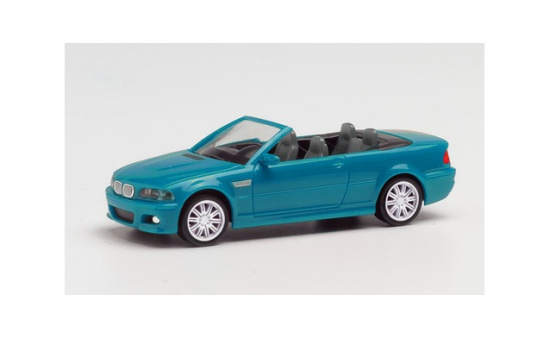 Herpa 022996-002 BMW M3 Cabrio, Laguna Seca blau 1:87