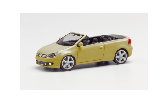 Herpa 034869-002 VW Golf Cabrio, sweet data gold metallic 1:87