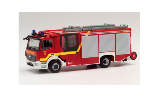 Herpa 095471 Mercedes-Benz Atego 13 Ziegler Z-Cab Feuerwehr Dinklage 1:87