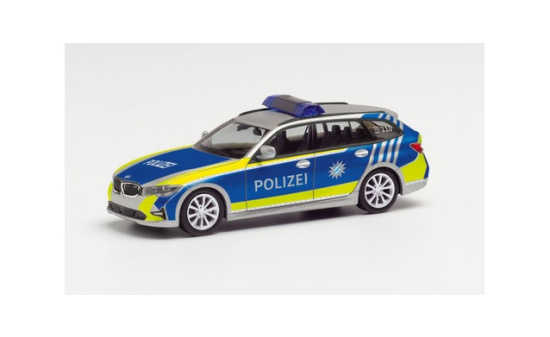 Herpa 095549 BMW 3er Touring Polizei Bayern / Studie - Vorbestellung 1:87