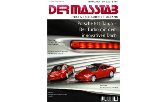 Herpa 199063 DER MASS:STAB 6/2001 Das Herpa Modellfahrzeug Magazin - Vorbestellung 