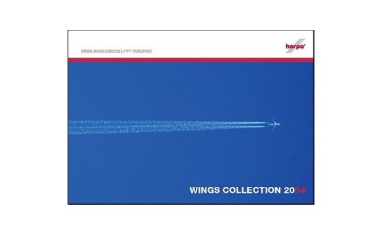 Herpa 201278 Herpa Wings Gesamtkatalog Collection 2004 ohne Preise inkl. aktuellem Prospektmaterial. - Vorbestellung 