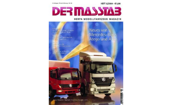 Herpa 201551 DER MASS:STAB 5/2004 Das Herpa Modellfahrzeug Magazin - Vorbestellung 