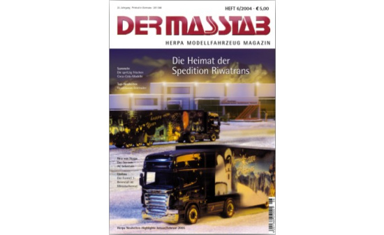 Herpa 201568 DER MASS:STAB 6/2004 Das Herpa Modellfahrzeug Magazin - Vorbestellung 