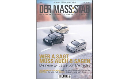 Herpa 202039 DER MASS:STAB 3/2005 Das Herpa Modellfahrzeug Magazin - Vorbestellung 
