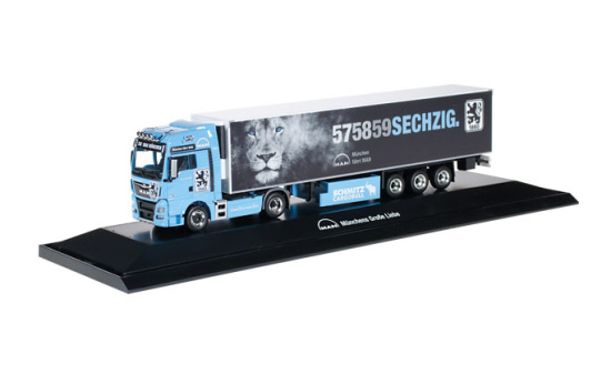 Herpa 923446 MAN TGX XXL Euro6 Kühlkoffer-Sattelzug 