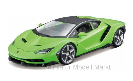 Maisto 31386GREEN Lamborghini Centenario LP 770-4, hellgrün, 2016 1:18