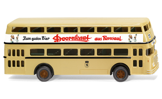 Wiking 072204 Doppeldeckerbus D2U (Büssing) 