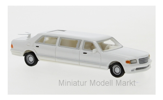 BoS-Models BOS87691 Mercedes V126 Trasco - weiss 1:87