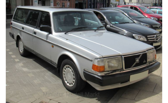 PCX87 PCX870011 Volvo 240 GL Kombi, metallic-dunkelgrau, 1989 1:87