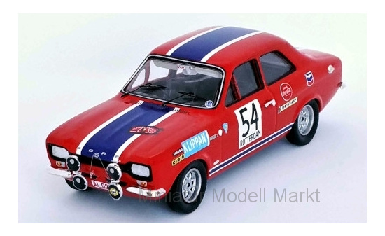 Trofeu RRNL04 Ford Escort MK I, RHD, No.54, Tulpenrallye, G.Staepelaere/A.Aerts, 1969 1:43