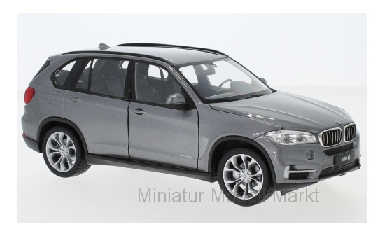 Welly 24052MET-GREY BMW X5 (F15), metallic-grau 1:24