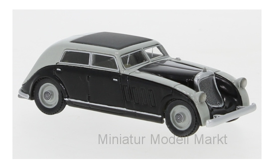 BoS-Models 87650 Maybach Zeppelin DS8 Stromlinie Spohn, grau/schwarz, 1932 1:87