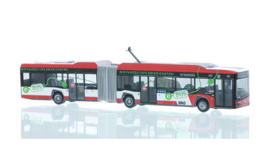 Rietze 76702 Solaris Urbino 18 `19 electric VAG Nürnberg, 1:87 1:87