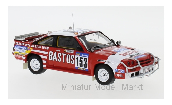 IXO RAC252 Opel Manta 400, No.153, Dealer Opel Bastos Team, Bastos, Rallye Paris Dakar, G.Colsoul/A.Lopes, 1984 1:43