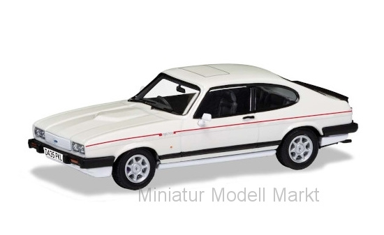 Vanguards VA10819 Ford Capri Mk3 2.8i Special, weiss, RHD 1:43