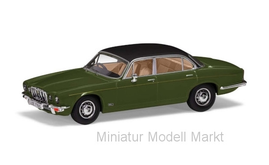 Vanguards VA13902 Jaguar XJ12 Series 2 LWB, grün/matt-schwarz, RHD 1:43