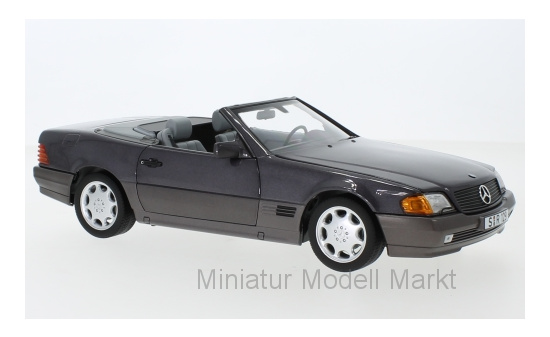Norev B66040655 Mercedes 500 SL (R129), metallic-helllila, mit Softtop und Hardtop, 1988 1:18