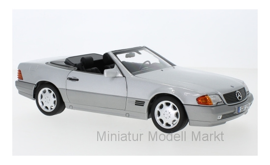 Norev B66040656 Mercedes 500 SL (R129), silber, mit Softtop und Hardtop, 1989 1:18