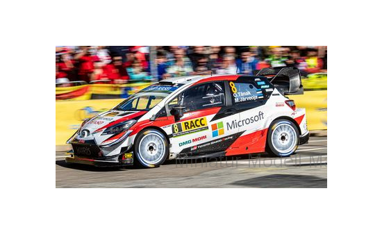IXO RAM734 Toyota Yaris WRC, No.8, Microsoft, Rallye WM, Rally Catalunya, O.Tänak/M.Järveoja, 2019 1:43