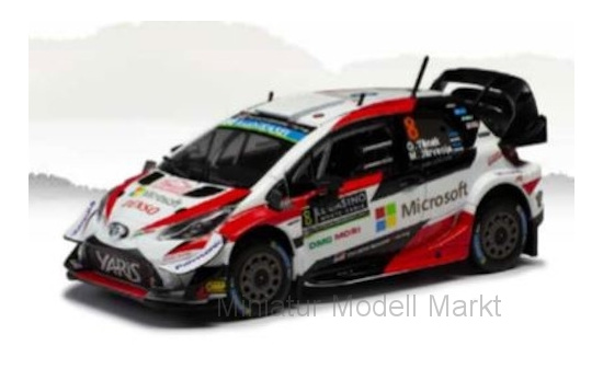 IXO RAM722 Toyota Yaris WRC, No.8, Microsoft, Rallye WM, Rallye Monte Carlo, O.Tänak/M.Järveoja, 2019 1:43