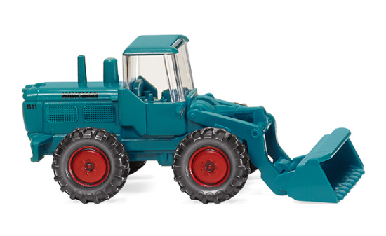 Wiking 097401 Radlader (Hanomag) - wasserblau 1:160