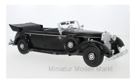 MCG 18207 Mercedes 770 (W150) Cabriolet, schwarz, 1938 1:18