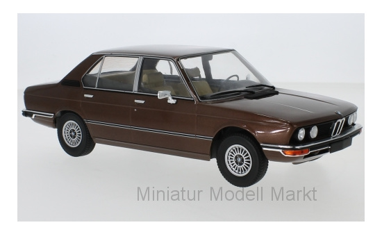 MCG 18120 BMW 5er (E12), metallic-dunkelbraun, 1973 1:18