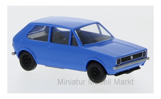 Brekina 25537 VW Golf I, blau, 1974 1:87
