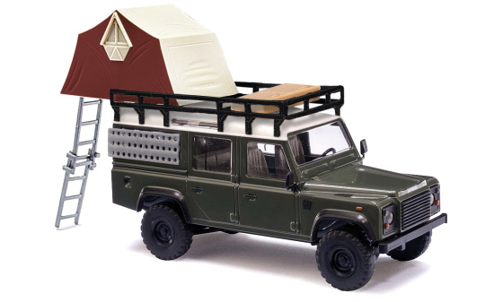 Busch 50374 Land Rover mit Dachzelt 