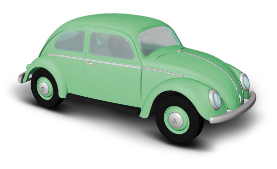 Busch 52900 VW Käfer Brezelfenster grün - Vorbestellung 1:87