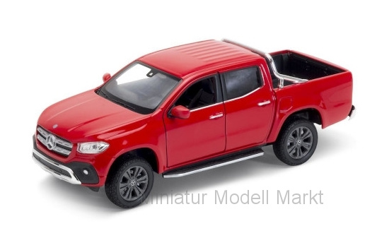 Welly WEL24100RED Mercedes X-Klasse - rot - Vorbestellung 1:24