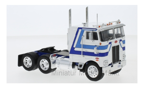 IXO TR065 Peterbilt 352 Pacemaker, weiss/blau, 1979 1:43