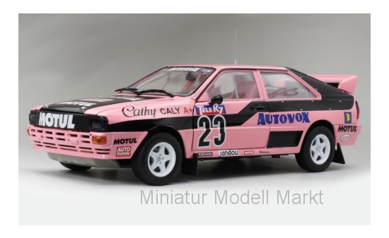 Sun Star 4251 Audi Quattro A1, No.23, Autovox, Rallycross EM, Frankreich, C.Caly, 1987 1:18