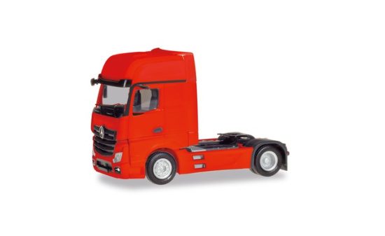 Herpa 309202-002 Mercedes-Benz Actros Gigaspace `18 Zugmaschine, rot 1:87