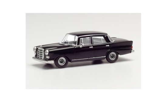 Herpa 420457 Mercedes-Benz 200 Heckflosse, schwarz 1:87