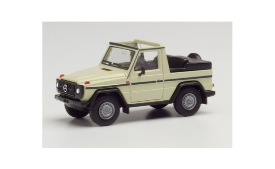 Herpa 420860 Mercedes-Benz G-Modell Cabrio, sandbeige / sand beige - Vorbestellung 1:87