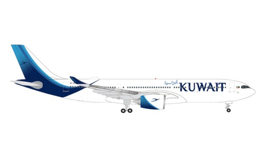 Herpa 534635 Kuwait Airways Airbus A330-800neo 9K-APF 