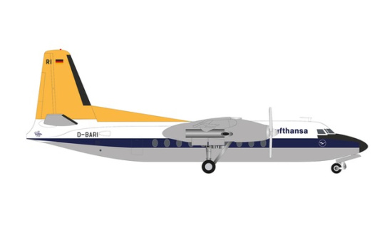 Herpa 571029 Lufthansa Fokker F27 Friendship D-BARI 1:200