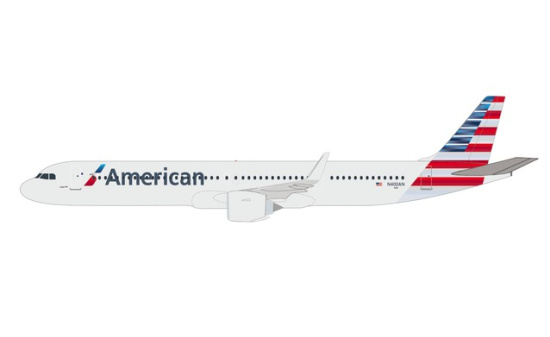 Herpa 613019 American Airlines Airbus A321neo N400AN 1:200