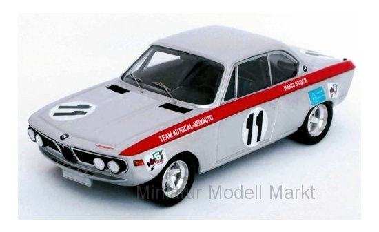 Trofeu RRAC20 BMW 2800 CS, No.11, Autocal-Novauto, 6h Nova Lisboa, M.A.Cabral/H.Stuck, 1971 1:43