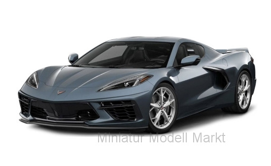 Maisto 31447GRAY Chevrolet Corvette C8 Stingray, metallic-dunkelgrau, 2020 1:18